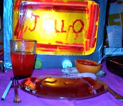 Jell-O breakfast, TV