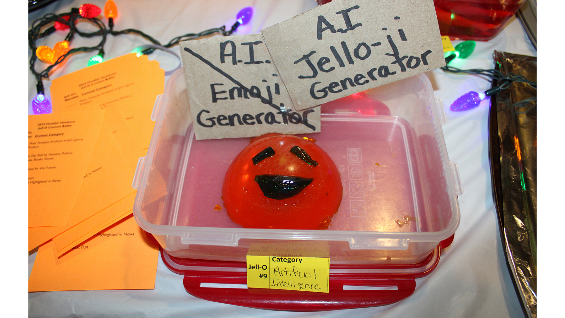 2024 Jell-O No. 9: Most Fantastic Artificial In-Jell-I-Gence Product by the Ashenbrenners